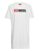 D-Egor-Div Kort Kjole White Diesel