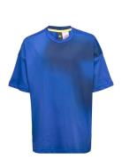 Arkd3 Allover Print T-Shirt Sport T-shirts Short-sleeved Blue Adidas S...