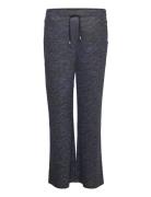 Fpzia Pa 1 Bottoms Trousers Wide Leg Blue Fransa Curve