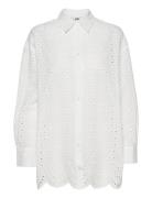 Erin Shirt Tops Shirts Long-sleeved White Twist & Tango