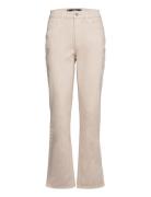 Hco. Girls Jeans Bottoms Jeans Flares Cream Hollister