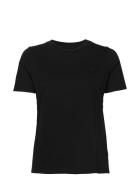 Mia T-Shirt Tops T-shirts & Tops Short-sleeved Black Double A By Wood ...