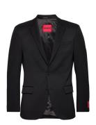 Henry232X Suits & Blazers Blazers Single Breasted Blazers Black HUGO