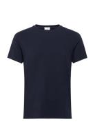 Stretch Cotton Tee Designers T-shirts Short-sleeved Navy Filippa K
