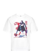 Bb Iverson Graphic T Sport T-shirts Short-sleeved White Reebok Classic...