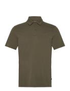 Durwin Ss Polo Shirt Tops Polos Short-sleeved Green Morris