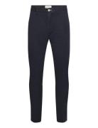 Slim Sunfaded Chinos Bottoms Trousers Chinos Navy GANT