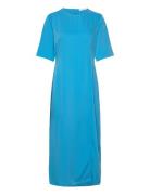 Melbagz Long Dress Knelang Kjole Blue Gestuz