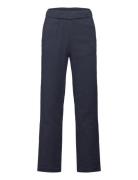 Trousers Double Weave Bottoms Trousers Navy Lindex