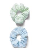 Pckaya A 2-Pack Scrunchie Accessories Hair Accessories Scrunchies Blue...