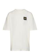 Over D Casuals Tee Tops T-shirts Short-sleeved White Lyle & Scott Juni...
