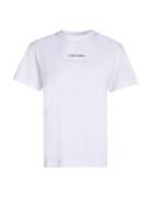 Multi Logo Regular T-Shirt Tops T-shirts & Tops Short-sleeved White Ca...