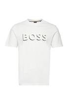 Tiburt 339 Tops T-shirts Short-sleeved White BOSS