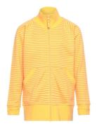 Zip Sweater Tops Sweat-shirts & Hoodies Sweat-shirts Yellow Geggamoja