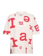 Welig Marimerkki Tops T-shirts & Tops Short-sleeved White Marimekko