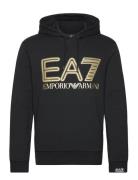 Sweatshirt Tops Sweat-shirts & Hoodies Hoodies Black EA7