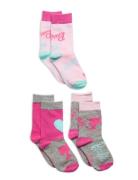 Socks 3-Pack Sokker Strømper Pink Barbie