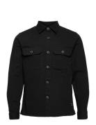 Topper Ls Shirt Tops Overshirts Black Gabba