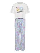 Pajama Boxy T Shirt Cute Swe Pyjamas Sett Multi/patterned Lindex