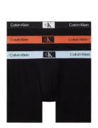 Boxer Brief 3Pk Boksershorts Black Calvin Klein