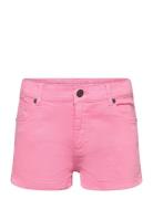 Shorts Twill Bottoms Shorts Pink Minymo