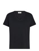 Bs Adrianne Regular Fit T-Shirt Tops T-shirts & Tops Short-sleeved Bla...