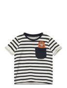 Nmmdow Ss Top Tops T-shirts Short-sleeved Navy Name It