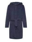 Organic Bath Robe Morgenkåpe Badekåpe Navy Pippi