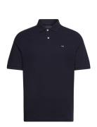 Jeromy Polo Shirt Tops Polos Short-sleeved Blue Lexington Clothing