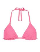 Hula Triangle Swimwear Bikinis Bikini Tops Triangle Bikinitops Pink Hu...