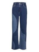 Hco. Girls Jeans Bottoms Jeans Wide Blue Hollister
