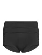 Brief 3-Pack Polly Regular Hipstertruse Undertøy Black Lindex