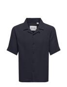 Onskyle 0158 Ss Shirt Tops Shirts Short-sleeved Navy ONLY & SONS