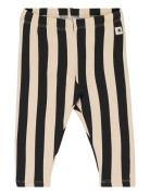 Leggings Verticalstripe Brushe Bottoms Leggings Black Lindex