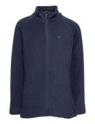 Fleece Jacket, Full Zip Outerwear Fleece Outerwear Fleece Jackets Blue...