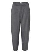 Kamerle 7/8 Pants Suiting Bottoms Trousers Suitpants Grey Kaffe