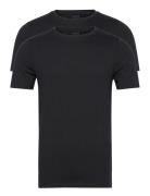 Onsbasic Slim O-Neck 2-Pack Noos Tops T-shirts Short-sleeved Black ONL...