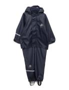 Basic Rainwear Suit -Solid Outerwear Rainwear Rainwear Sets Blue CeLaV...