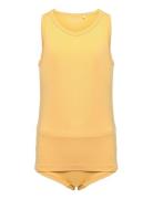 Underwear Set Girl Undertøysett Yellow Minymo