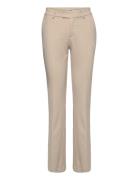 Maii Bottoms Trousers Straight Leg Beige MbyM