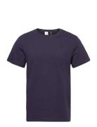 Base-S R T S\S Tops T-shirts Short-sleeved Navy G-Star RAW