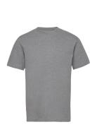 Slhcolman Ss O-Neck Tee Noos Tops T-shirts Short-sleeved Grey Selected...