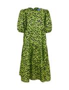 Lilicras Dress Knelang Kjole Green Cras