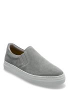 Slhdavid Chunky Suede Slipon Sneakers Grey Selected Homme