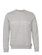 Sweatshirts Tops Sweat-shirts & Hoodies Sweat-shirts Grey Armani Excha...