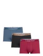 Trunk 3Pk Boksershorts Blue Calvin Klein