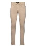 Anbass Trousers Slim Hyperflex Colour Xlite Bottoms Jeans Slim Beige R...