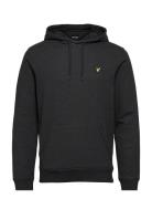 Pullover Hoodie Tops Sweat-shirts & Hoodies Hoodies Black Lyle & Scott