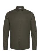 Jjegingham Twill Shirt L/S Noos Tops Shirts Casual Khaki Green Jack & ...