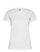 Kari Tee Tops T-shirts & Tops Short-sleeved White Kari Traa